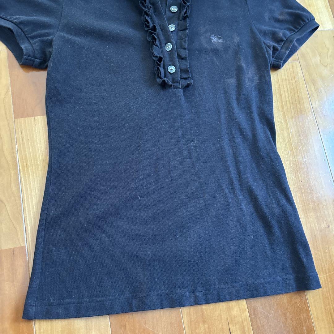BURBERRY ブラックポロシャツ 38 - メルカリ