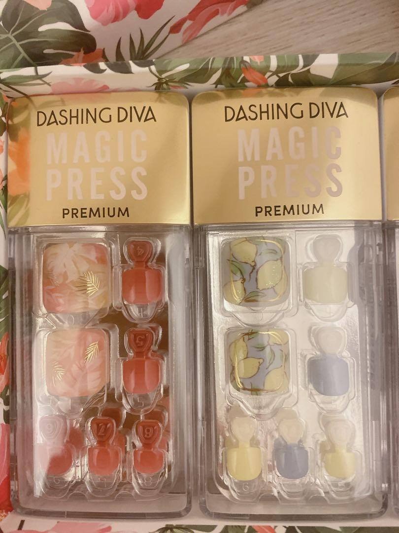 セール‼️【DASHING DIVA】フット用ネイルチップ6種セット