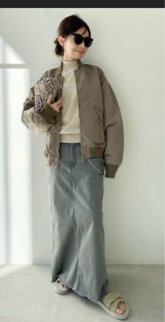 L'Appartement REMI RELIEF Side Zip MA-1 - メルカリ