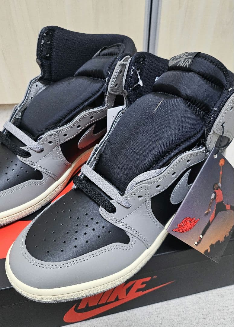 Simon ブラック 安全靴 26.0cm Nike Air Jordan 1 High 85 Reverse Shadow 靴