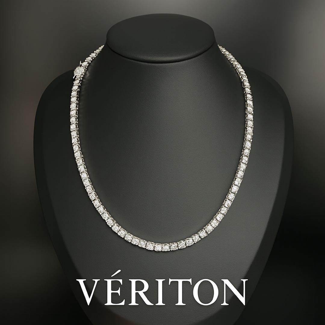 【VÉRITON - テニスチェーンネックレス】 洗練された輝きで魅せる。 6,090円