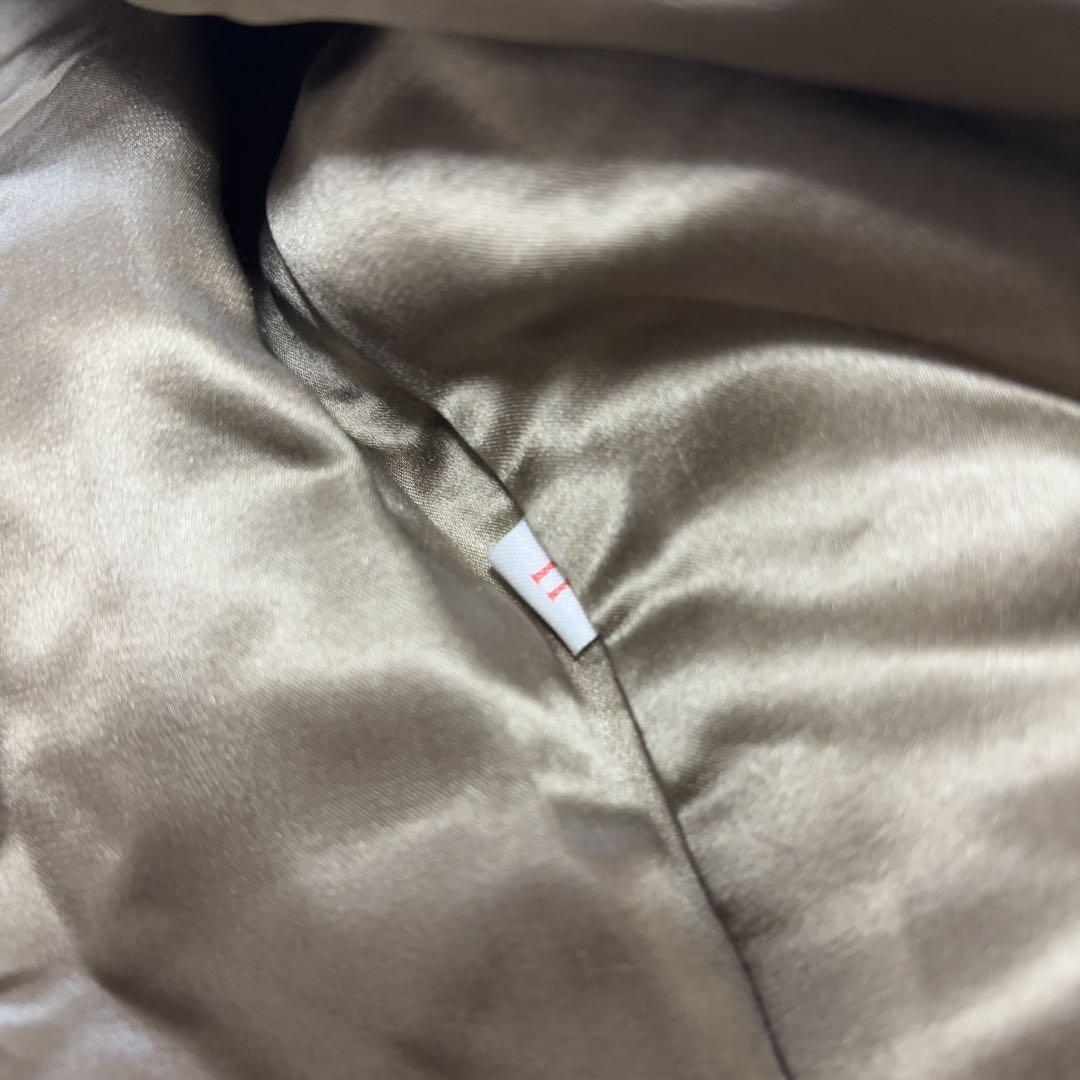 美品】 ミンクファー コート リアルファー 毛皮コート 11号