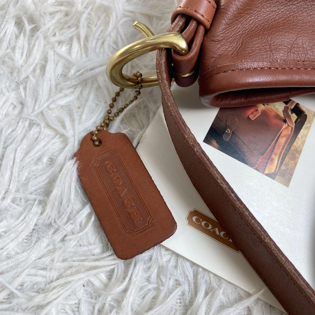 極美品 vintage coach old 茶 オールドコーチ