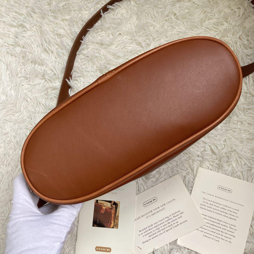 極美品 vintage coach old 茶 オールドコーチ