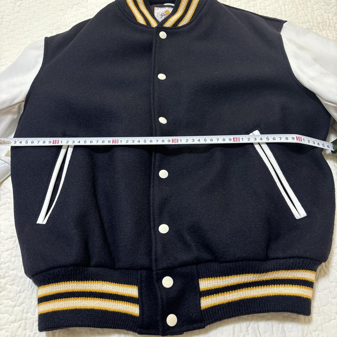 メンズ　スタジャン　ゴールデンベア　古着　USA Lサイズ