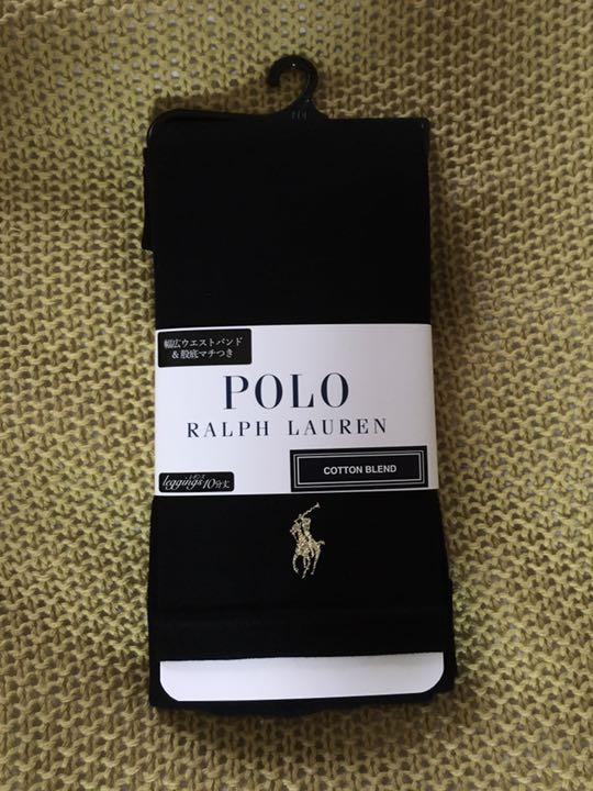 POLOラルフローレン 10分丈レギンス Mサイズ(ブラック)