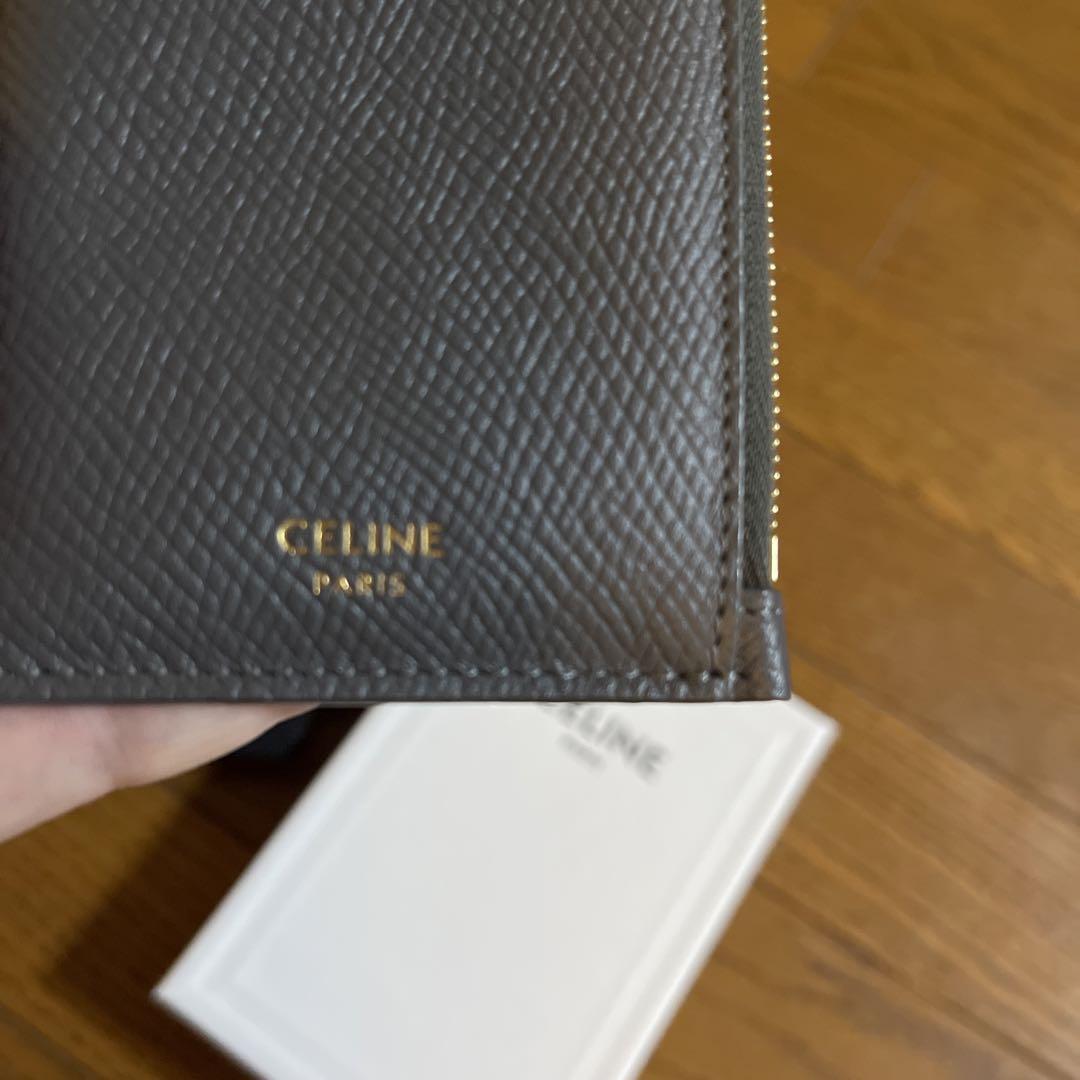 VIP【関税送料無料】希少 セリーヌ カードケース_ブラック CELINE(セリーヌ)ミニ財布 カードケースキーケース ユニセックス