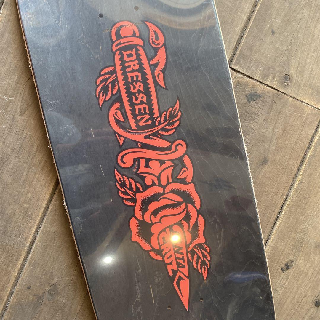 Santa Cruz Dressen スケートボードデッキ 8.7インチ