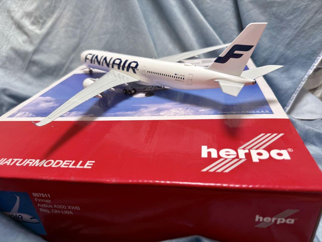 Herpa フィンエアー エアバスA350 XWB 1/200 Finnair