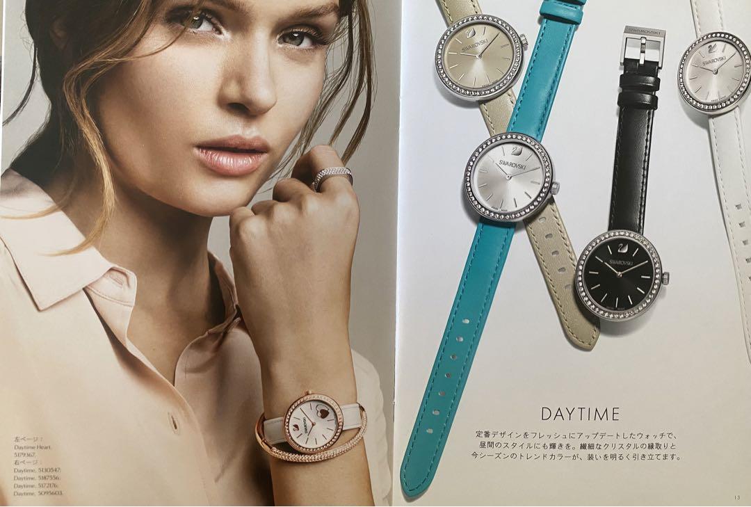 正規品 SWAROVSKI  DAYTIME  WATCH  BLACK