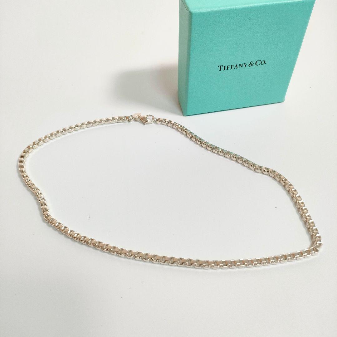 美品 ティファニー ベネチアンネックレス シルバー925 箱 保存袋