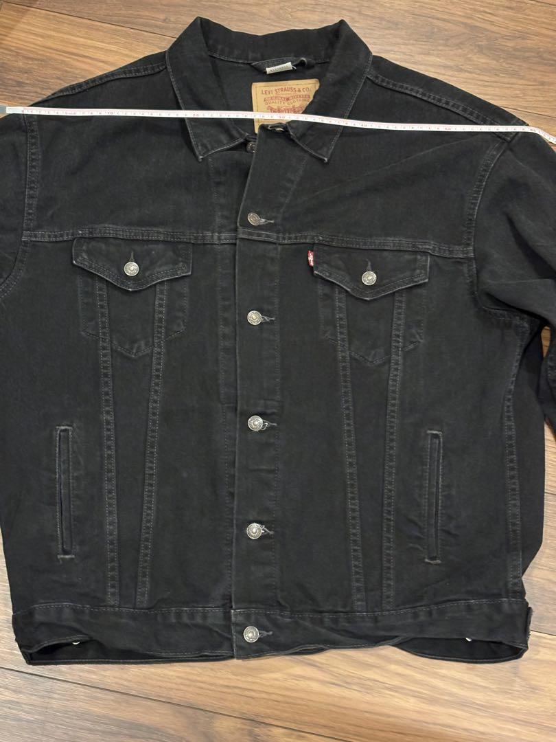 Levi's ブラック デニムジャケット　70507 XL