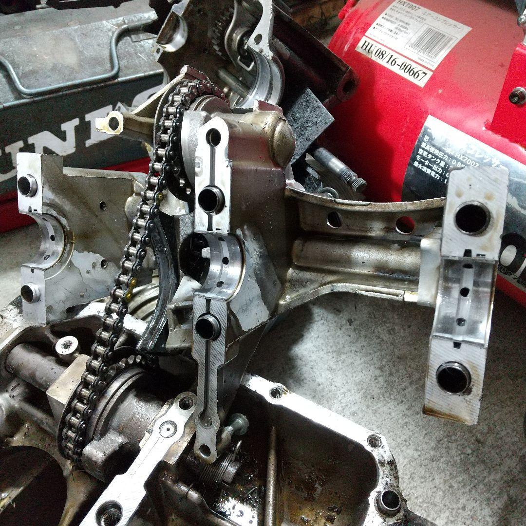 CB250T エンジン 腰下