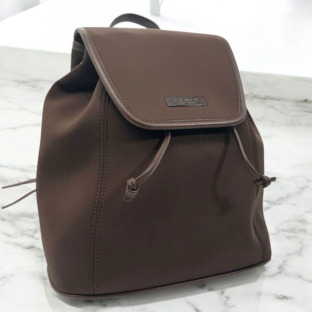 コーチ　ロゴ 巾着　リュック　デイパック ポリウレタン 6205 COACH