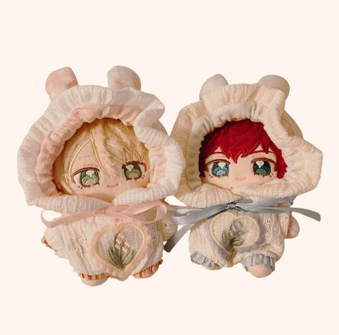 ピンク 10cm 12cm ベビー ロンパース ぬい服 うさぎ いつぬい