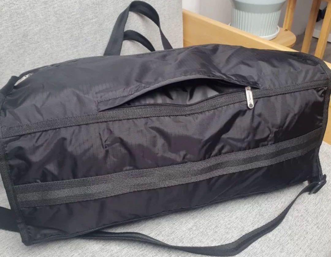 新品 LeSportsac レスポートサック 旅行用 ボストンバッグ 黒