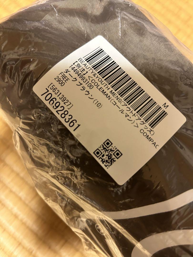アクセルさま専用　新品未開封 別注 COLEMAN コンパクトグランドチェア