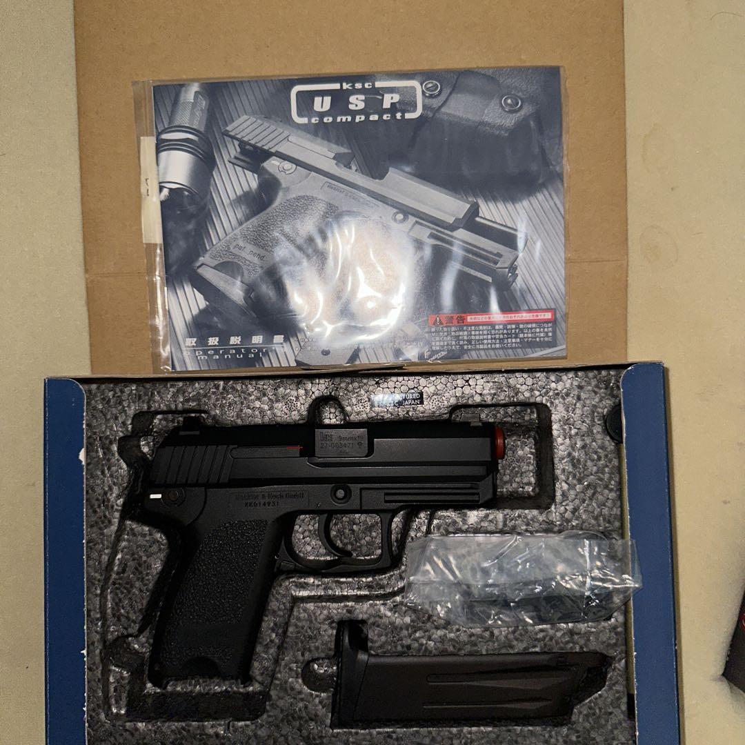 KSC USP コンパクト ABS ガスブローバック gbb