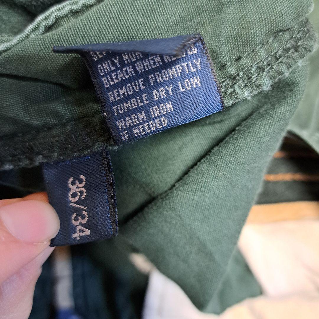 Polo Ralph Lauren　ミリタリー　カーゴパンツ　深緑