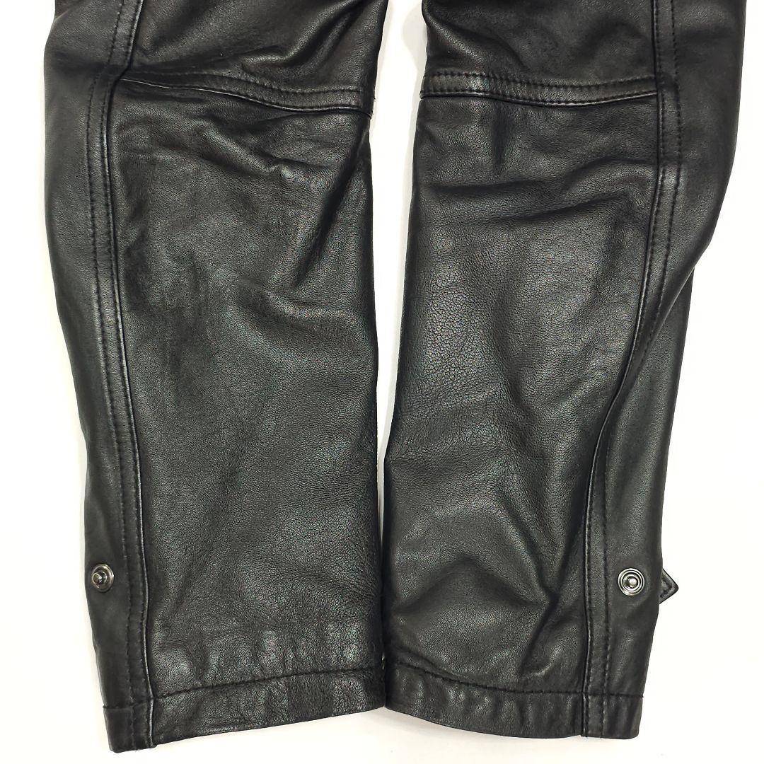 タケオキクチ レザー N-3B 羊革 フライトジャケット ミリタリー ブラック