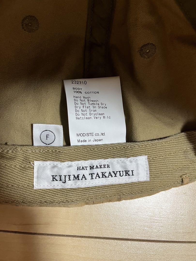 【完売・美品】KIJIMA TAKAYUKI キャップ