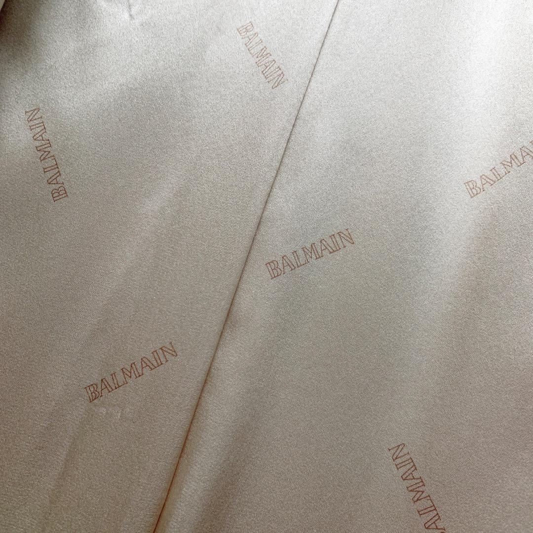 カシミヤ100%】BALMAIN ロングコート ファー 大きいサイズ 15号