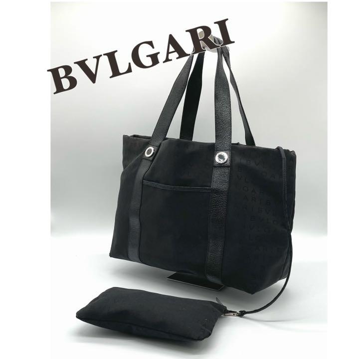 2022福袋 【人気】BVLGARI ブルガリ ロゴマニア トートバッグ ポーチ付
