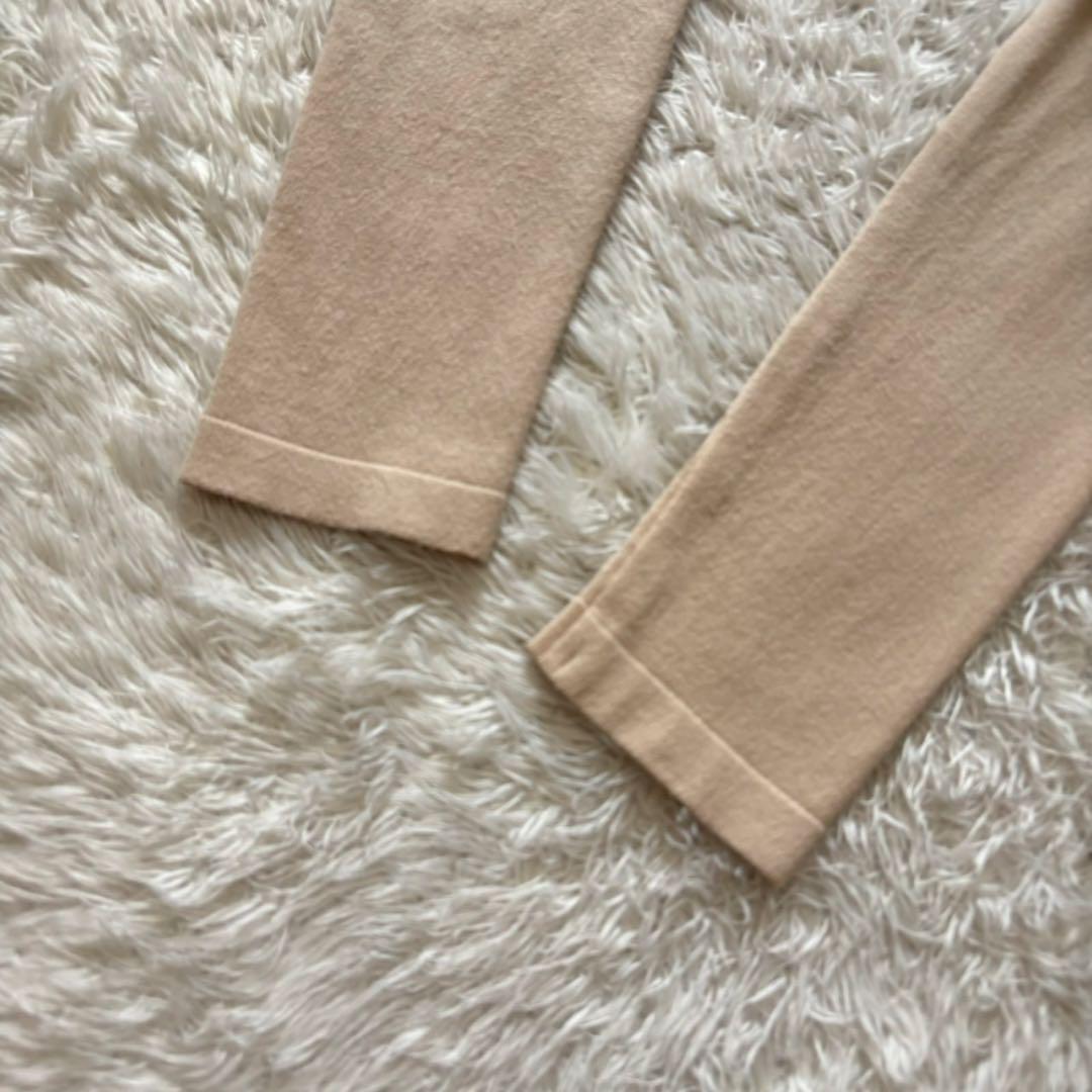 FOXEY NEW YORK シフォン　異素材ニットカットソー　チュニック　長袖