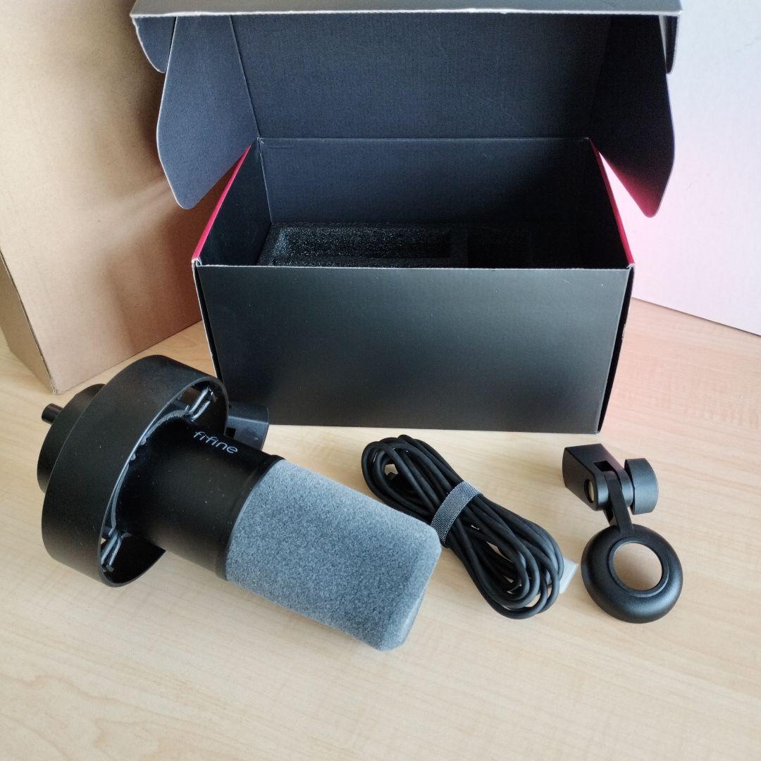 【252】fifine XLR/USBダイナミックマイク K688