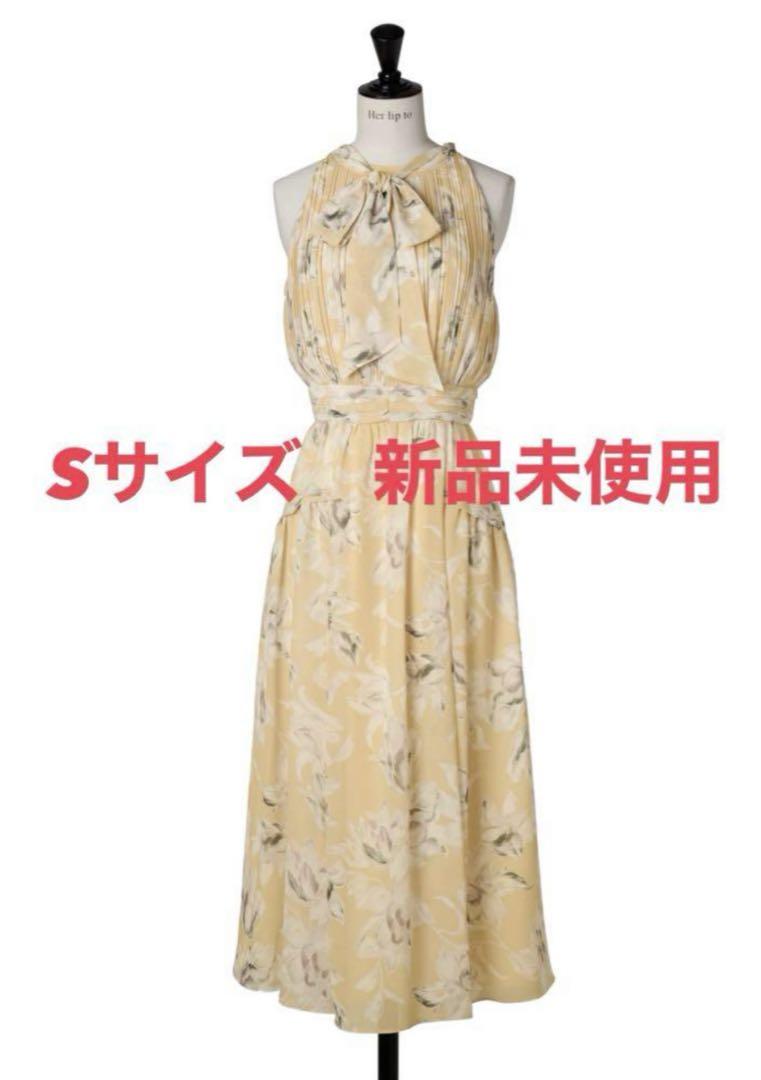 ワンピース Herlipto Lauris Chiffon Long Dress S