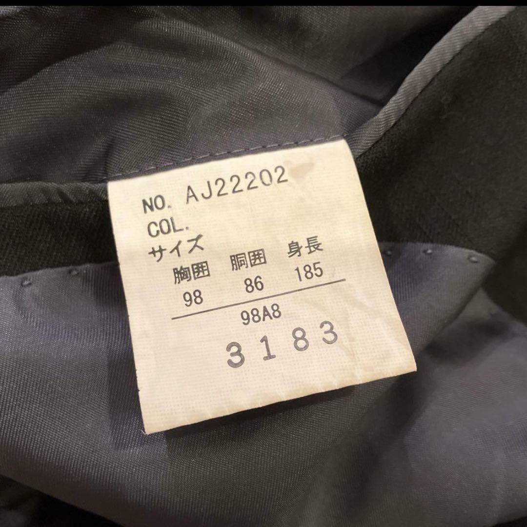 美品JOURNAL WORKS スーツ　黒　2L相当　ウール混　大きなサイズ