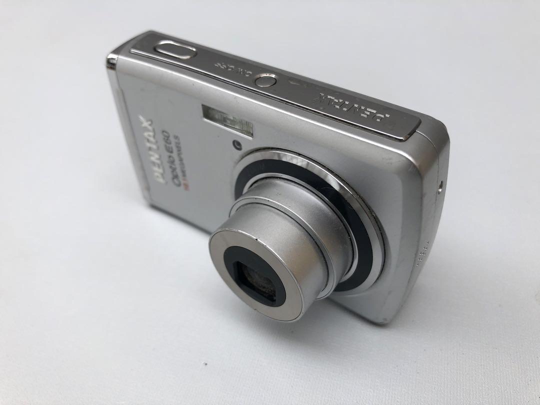 PENTAX Optio E60 コンパクトデジタルカメラ デジカメ(I59)