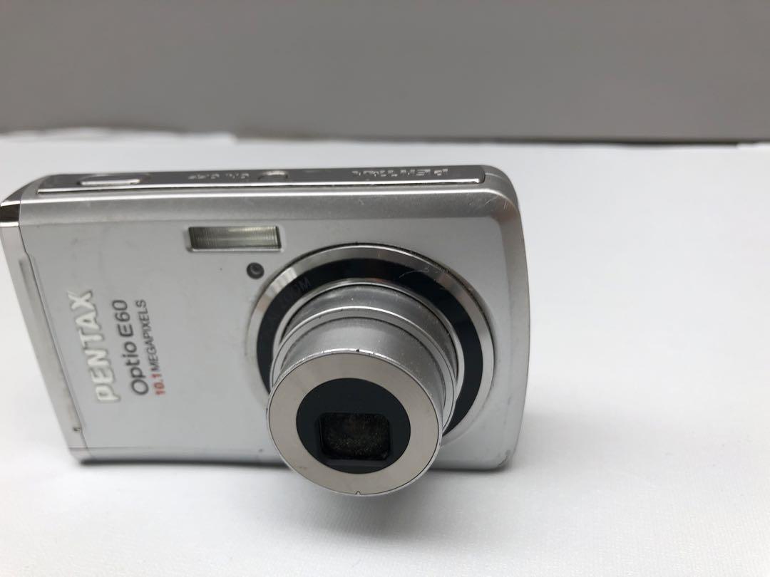 PENTAX Optio E60 コンパクトデジタルカメラ デジカメ(I59)