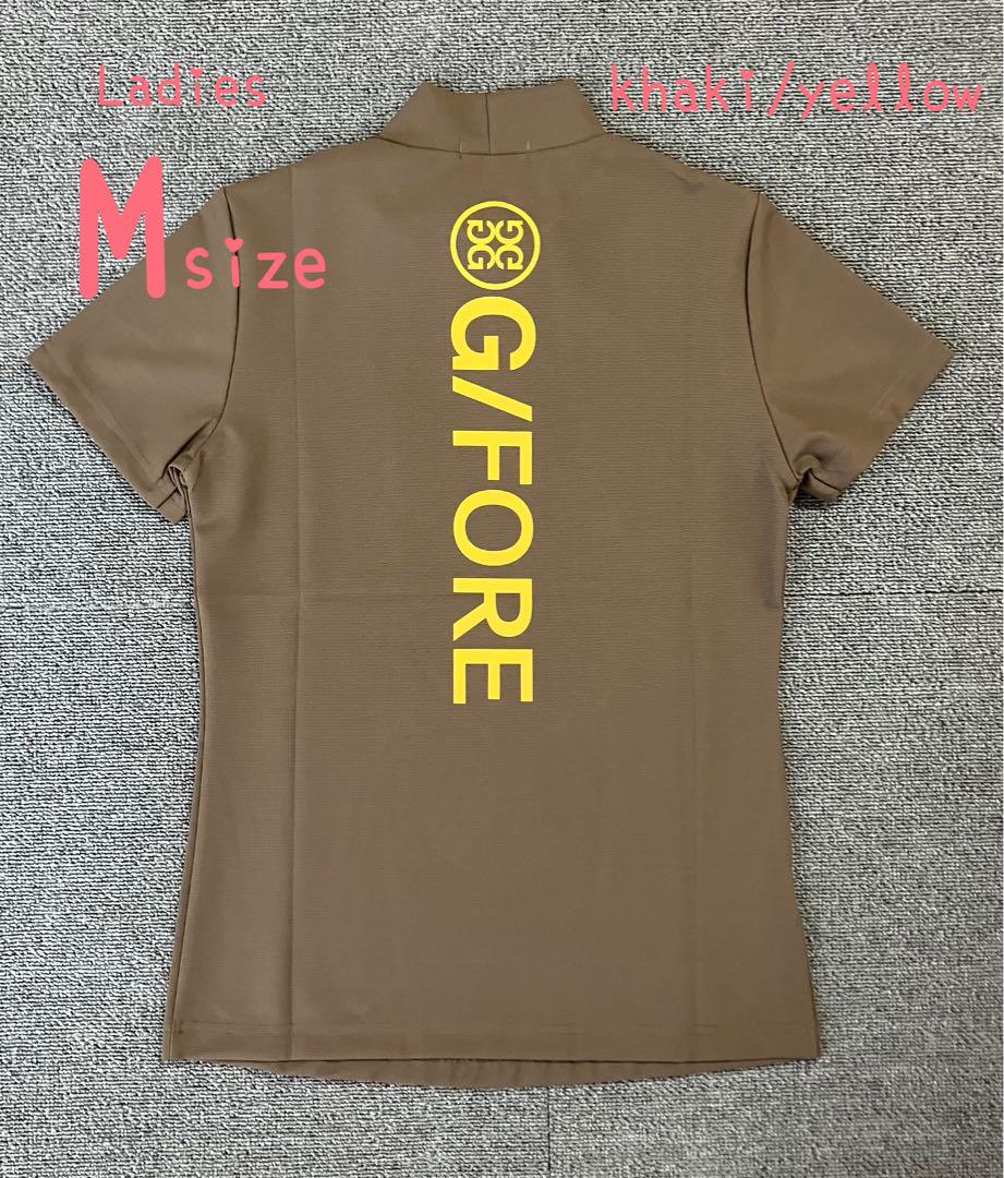 ジーフォア ゴルフ G/FORE Mサイズ レディース モックネック Tシャツ