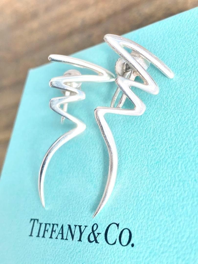 TIFFANY ティファニー イヤリング パロマピカソ スクリブル TIFFANY ティファニー イヤリング パロマピカソ スクリブル