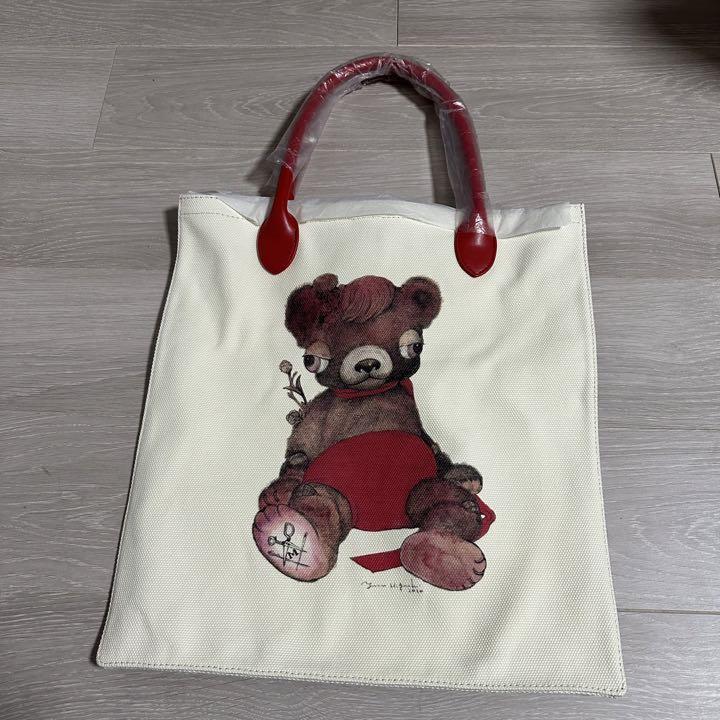 工場直販 ヒグチユウコ Bear トートバッグ レッド バッグ