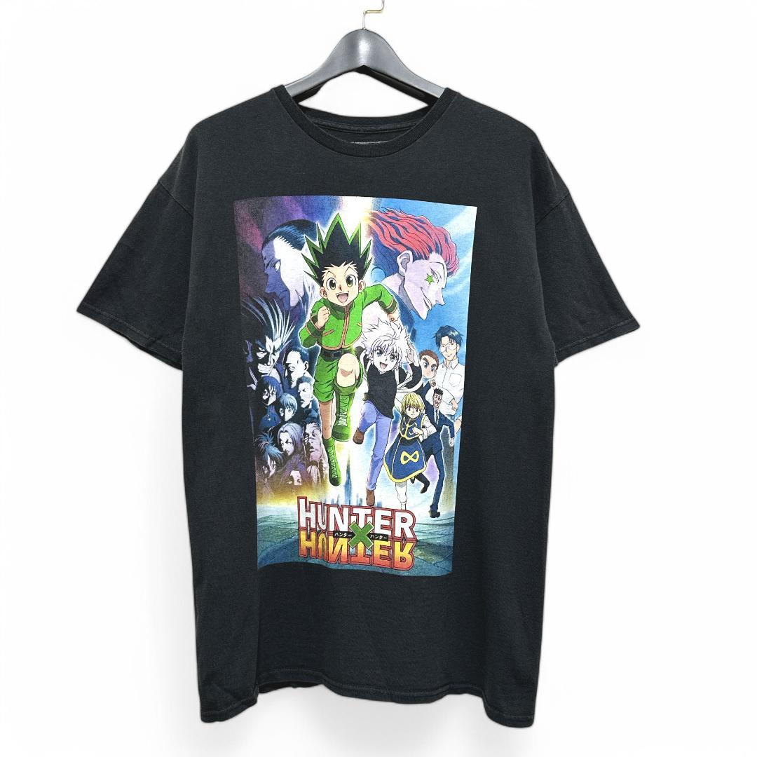 古着 00s HUNTER HUNTER アニメ tシャツ ブラック 520 5,400円