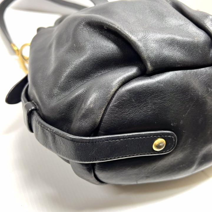 新作高品質 美品 2wayバッグ 3427 TdieW-m42514191847 PRADA ギャザー 安い通販