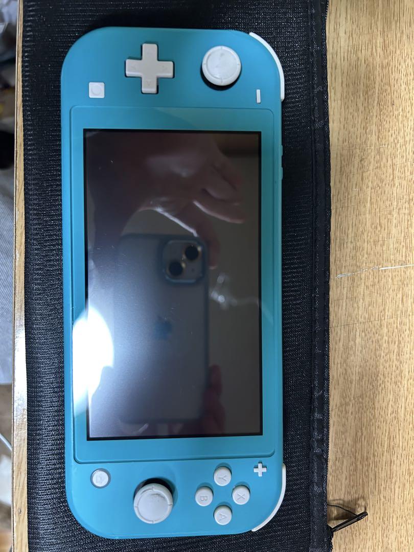 Switch light ターコイズ　充電器付き 大人気定番商品 Nintendo 充電器付き 本体 ターコイズ Lite