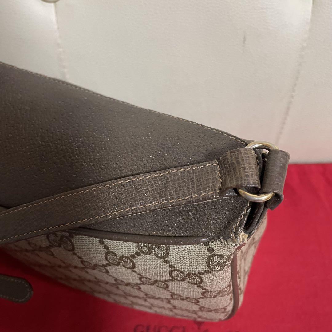 美品 GUCCI オールド グッチ シェリーライン ミニ ショルダー バッグ