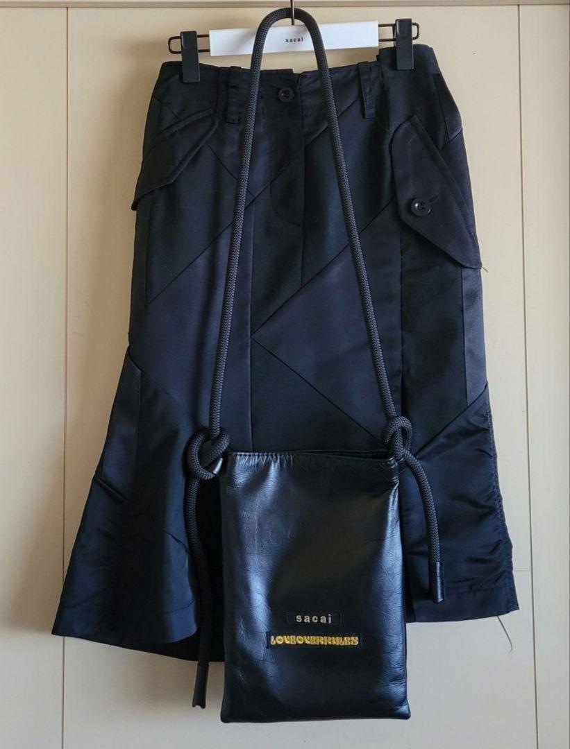 スカート sacai Hank Willis Thomas Solid Mix Skirt