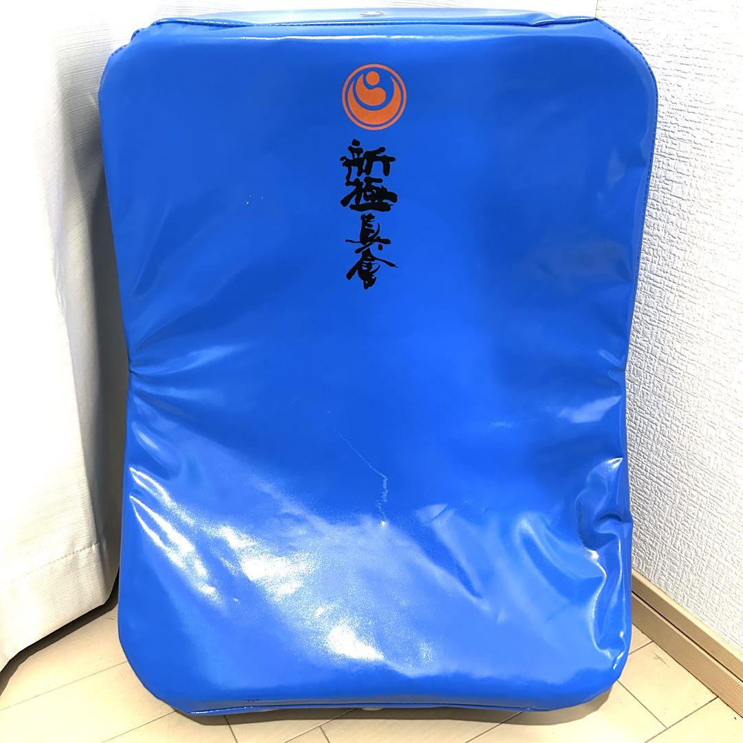 新極真会 空手 ミット ブルー 青