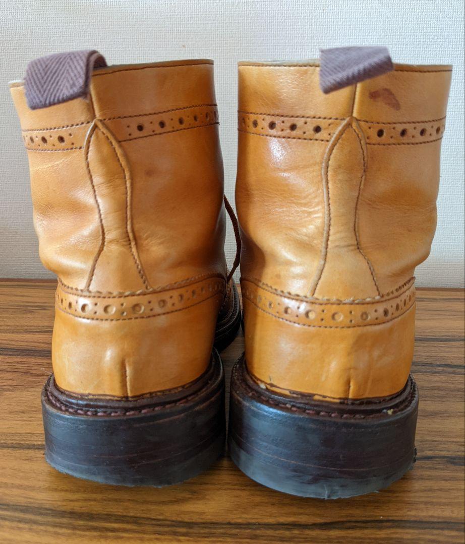 NEW在庫 トリッカーズ Tricker's ウイングチップ ブーツ UK9 wXmvp-m42518383884 超激得得価