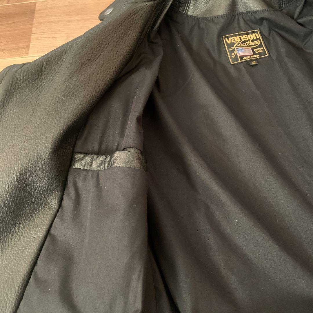 バンソン VANSON LEATHERS C2 SLIM FITTEDライダース