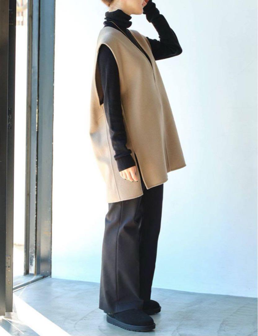 IENA イエナ　ダブルフェイスデザインベスト