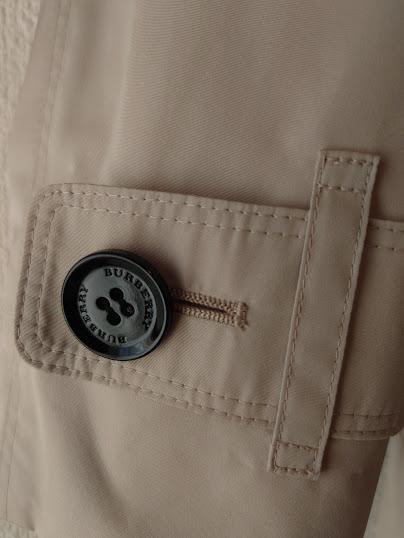 極美品　バーバリー　Burberry　レディース　トレンチコート　撥水加工　36