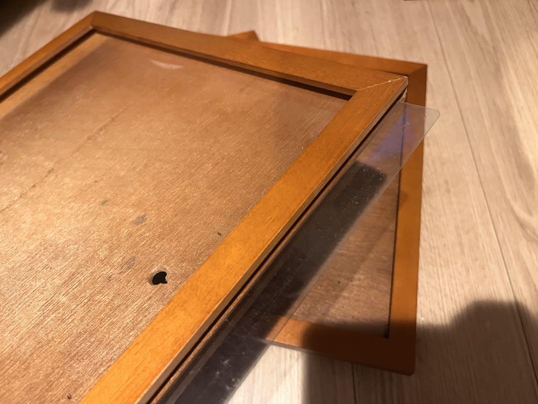 木製レコード　フレーム 4点セット　LEX FRAME