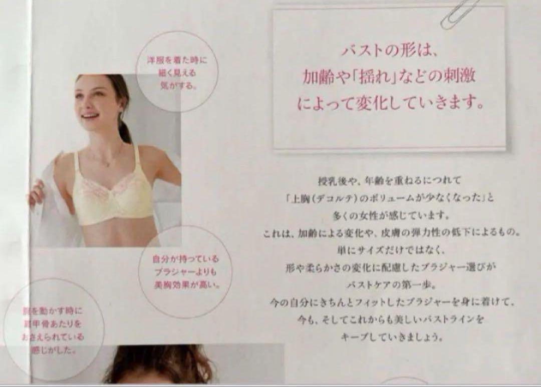 バストを特許技術で支える 美意識ブラジャー＆コーディネート