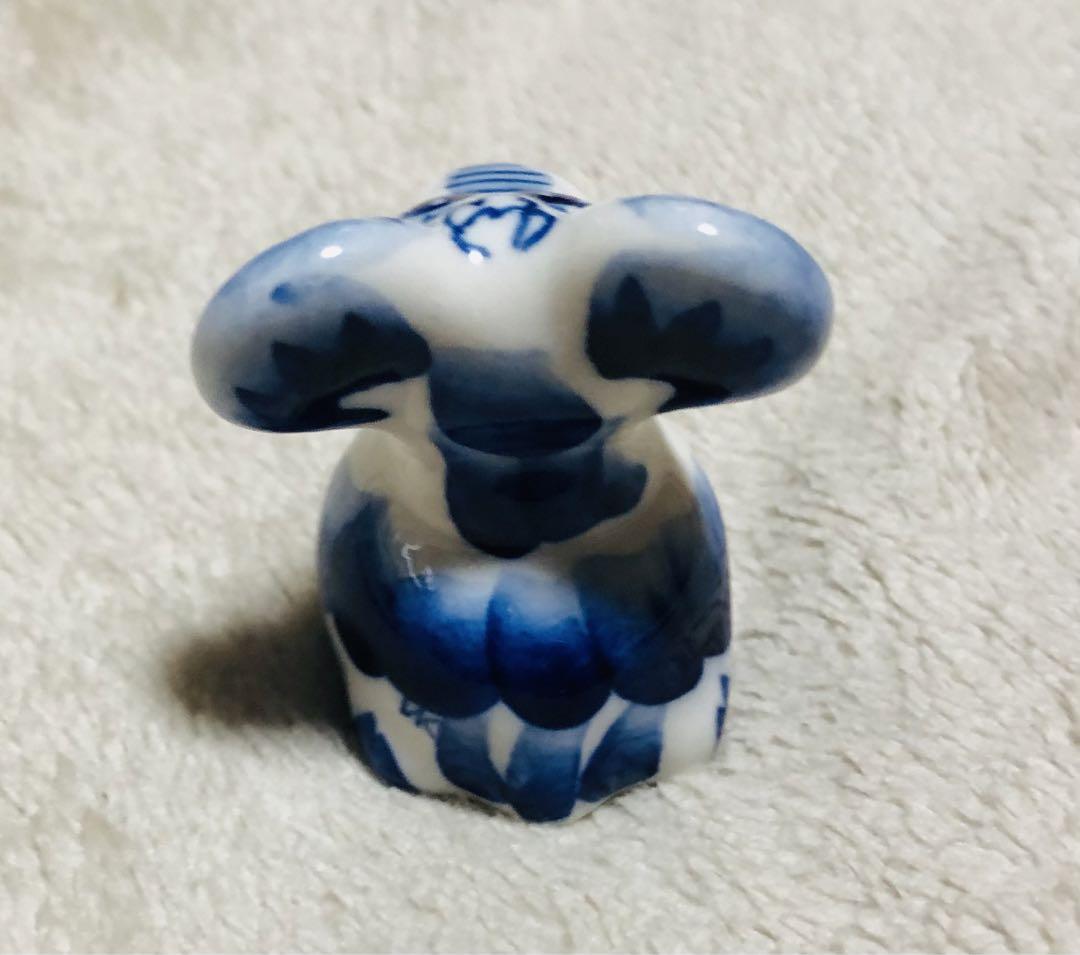 羊 ハンドメイド 焼き物 陶器 置物 画像5