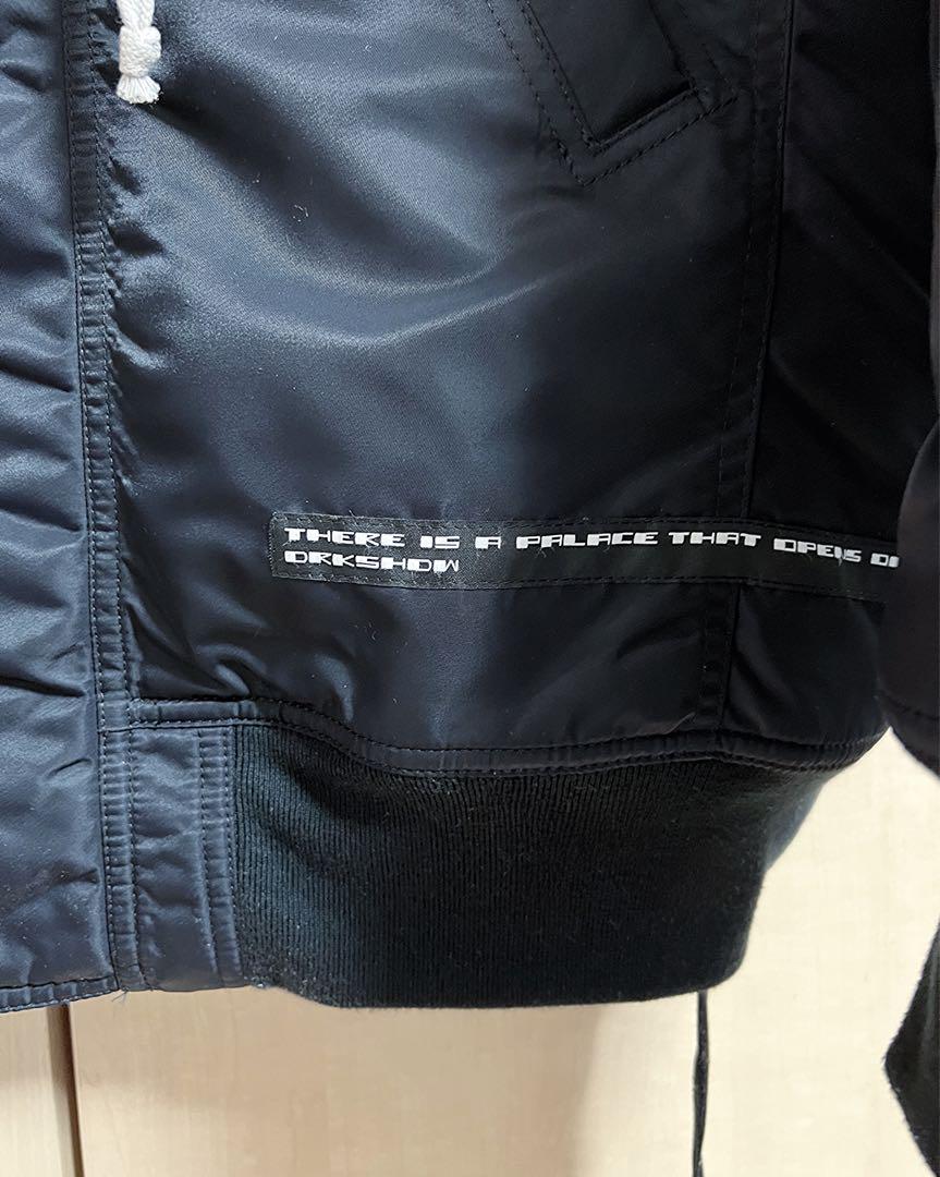 ジャケット・アウター Rick Owens drkshdw \"hooded long bomber\"